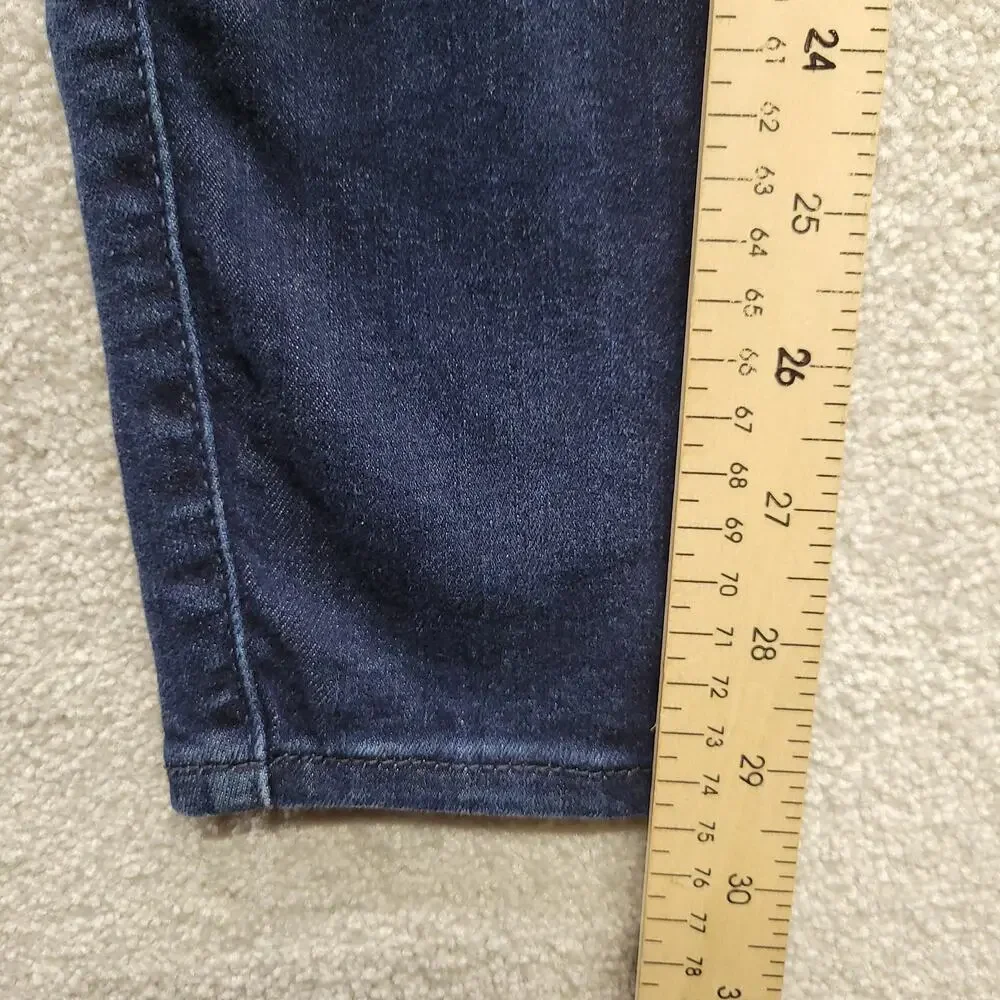 Hollister Curvy High Rise Super Skinny Jeans Womens W27L27 Dark Wash Stretch